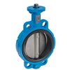 Butterfly valve Type: 6730 Ductile cast iron/Stainless steel/EPDM Centric Bare stem PN16 Wafer type DN32 - 1.1/4"